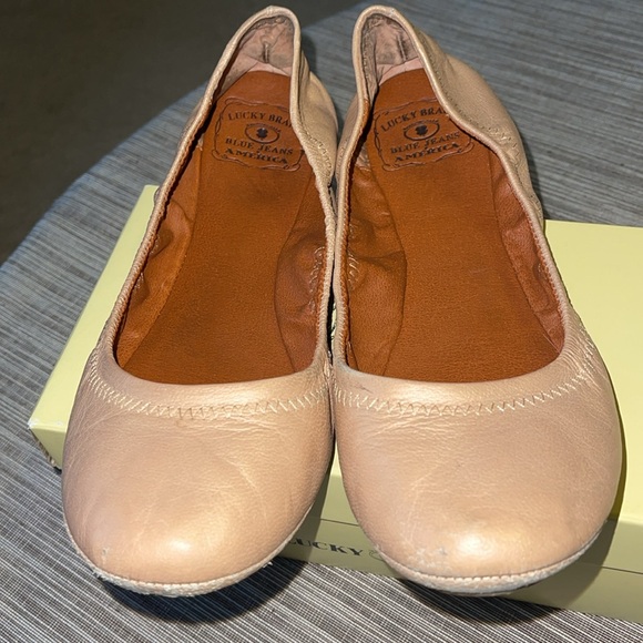 Flats. Rose Cream a lucky brand Flats - Picture 3 of 4